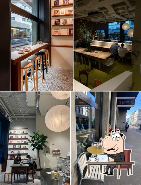 Gli interni di Babu's Bakery & Coffeehouse