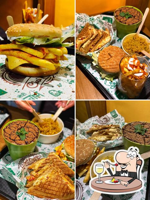 Food at Cafe Cha’a Brewers