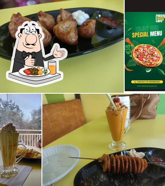 Food at Cheesy crazy cafe