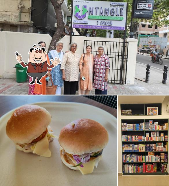Food at Untangle T Nagar - House of Puzzles & Board Games