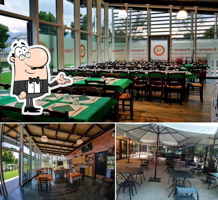 Gli interni di Cantina 48