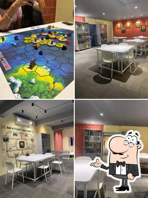 The interior of AMMUSEUM - Bond Over Board Games