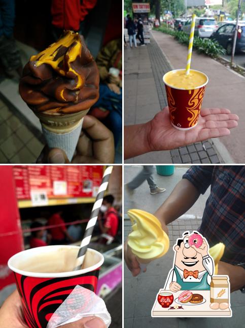 Cream California provides a number of sweet dishes