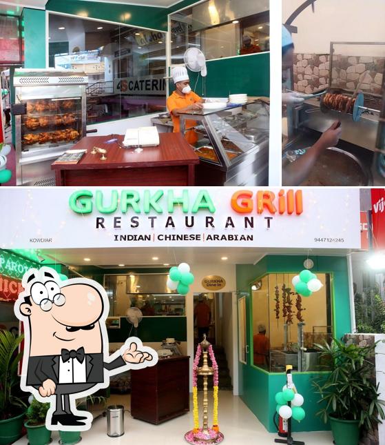 The interior of Gurkha Grill Restaurant