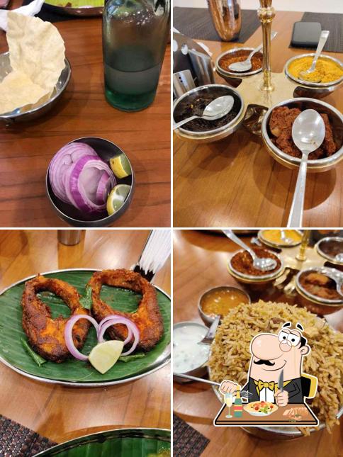 Meals at Hotel Simhapuri Deluxe