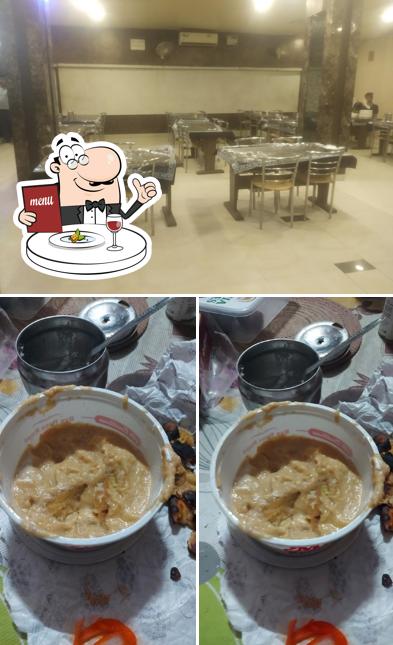 Among different things one can find food and interior at MARUTI DHABA