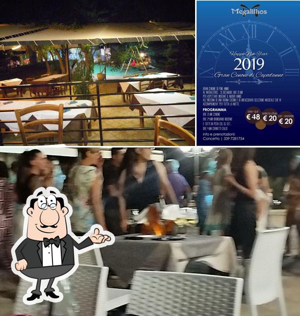 Dai un'occhiata agli interni di Megalithos - Pizzeria Pizzoleria