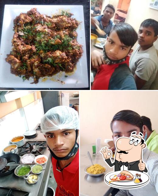 Order pizza at Hotel Kokan Swad