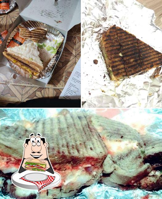 Have a sandwich at Mad Momos (Magarpatta)