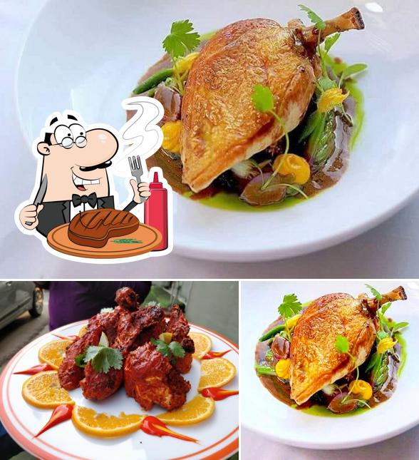 Get meat meals at ROYAL PUNJAB GRILL and BAR BY SOCIAL AFFAIRE RESTRO BAR- BEST BAR IN KAROL BAGH DELHI