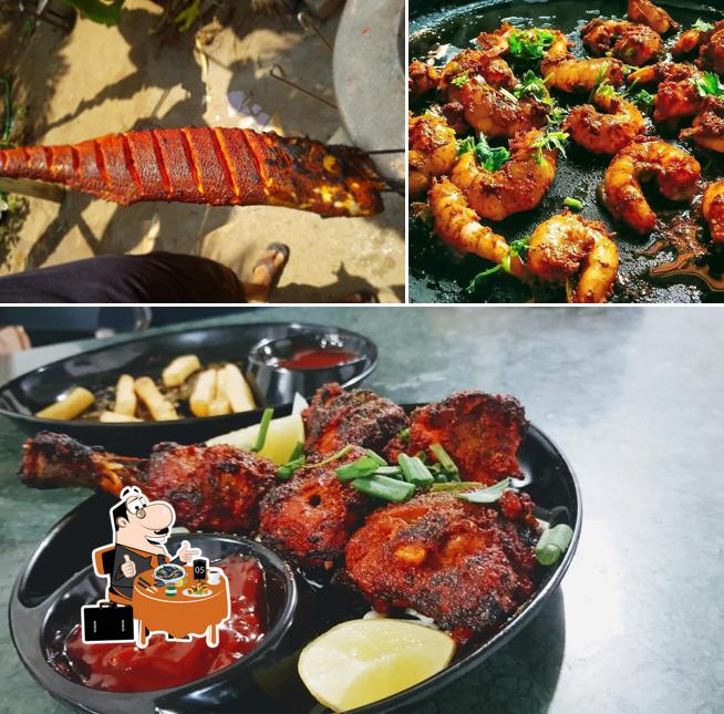 Try out seafood at Sunrise restaurant Shrivardhan