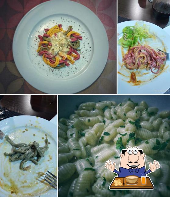 Sopa de moluscos em Trattoria Pastine