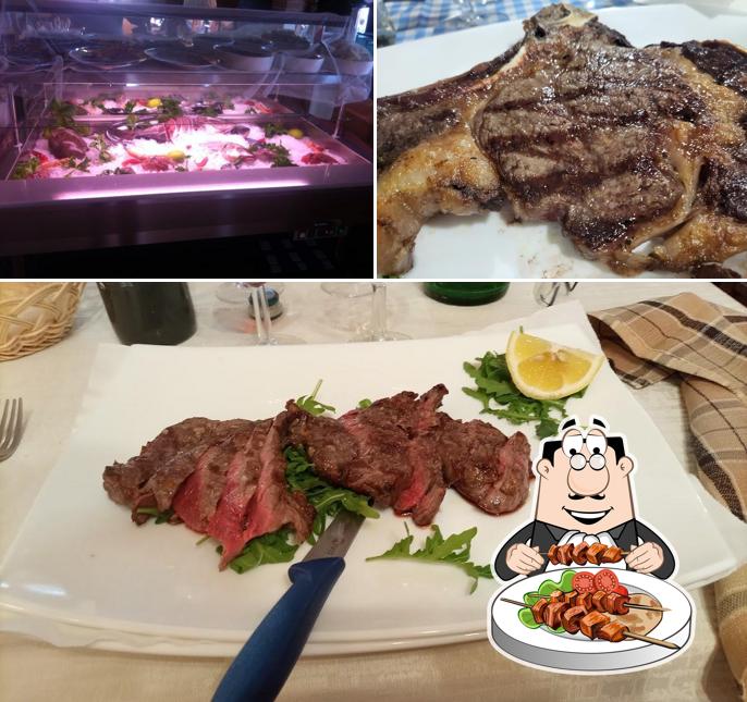 Platti al Ristorante La Fiorentina