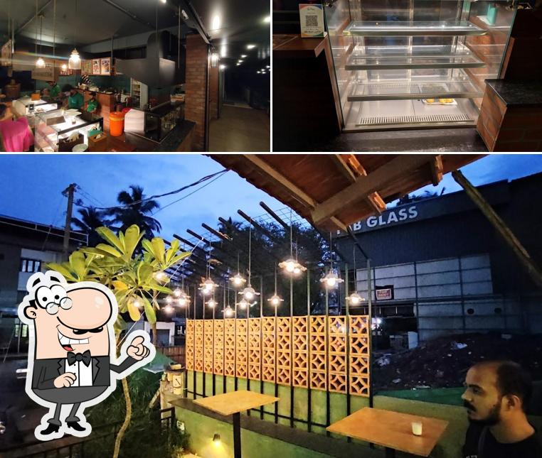 The interior of Tea Kadai