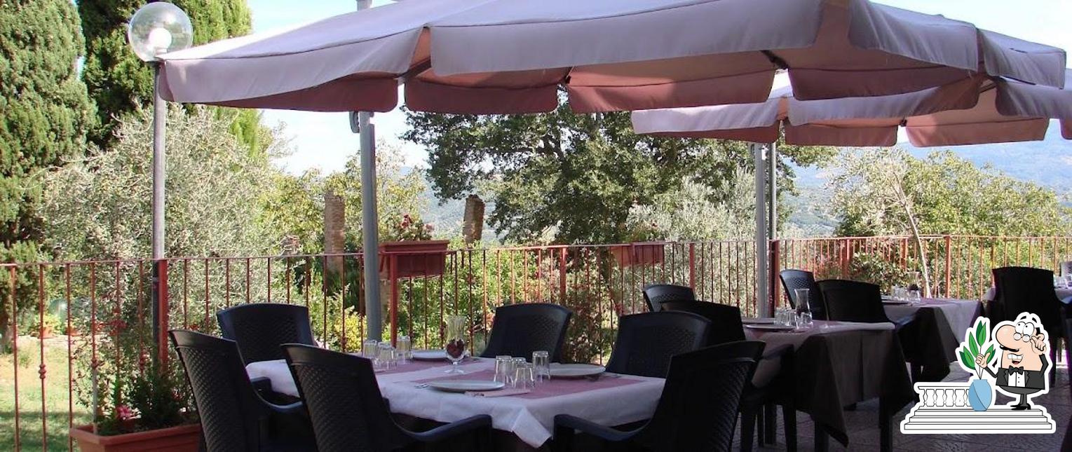 Goditi la vista dagli esterni di Trattoria in Campagna
