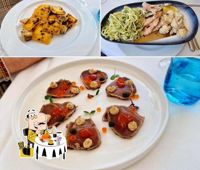Cibo al Ristorante Marcello Portonovo