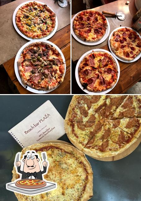Prenditi una pizza a Beach Bar Plaža