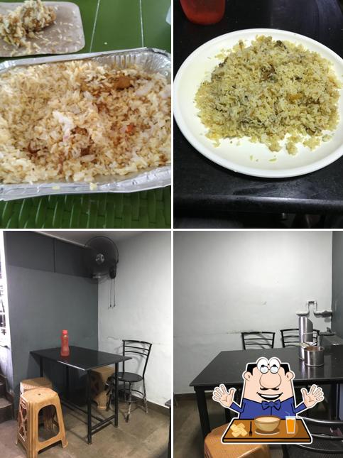 Biriyani Cafe is distinguished by food and interior
