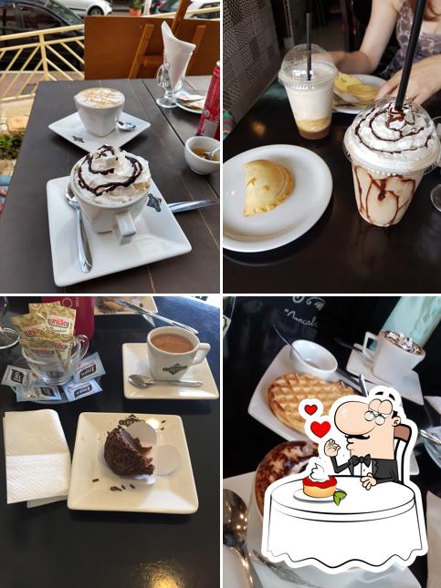 Sirkel Coffee oferece uma gama de pratos doces