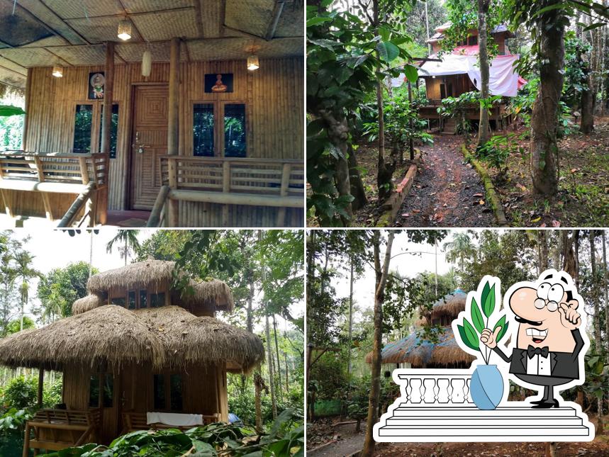 You can get some fresh air at the outside area of Coffee Mist Resort