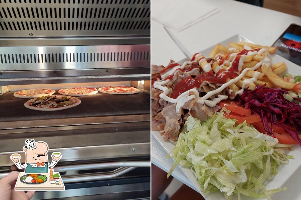 Platti al İstanbul pizza kebap