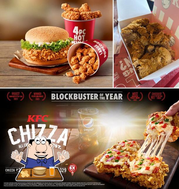 Pulled pork sandwich at KFC