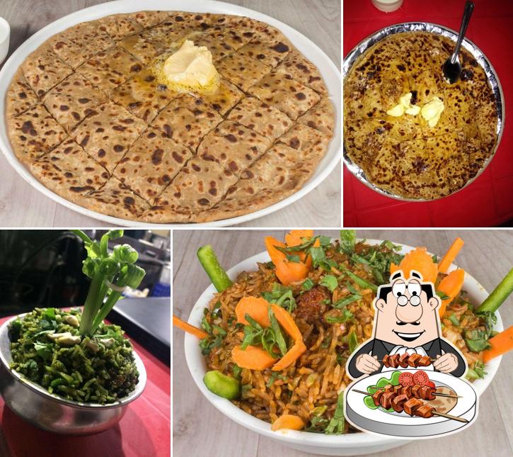 Food at Masty Paratha C .G. Road wala