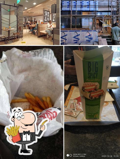 Try out finger chips with various sauces