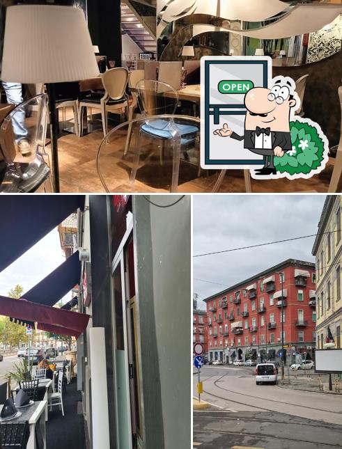 Tra le varie cose da Lucignolo Bella Pizza si possono trovare la esterno e interni