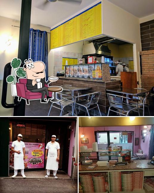 Gli interni di Pizzeria Number One Castelleone
