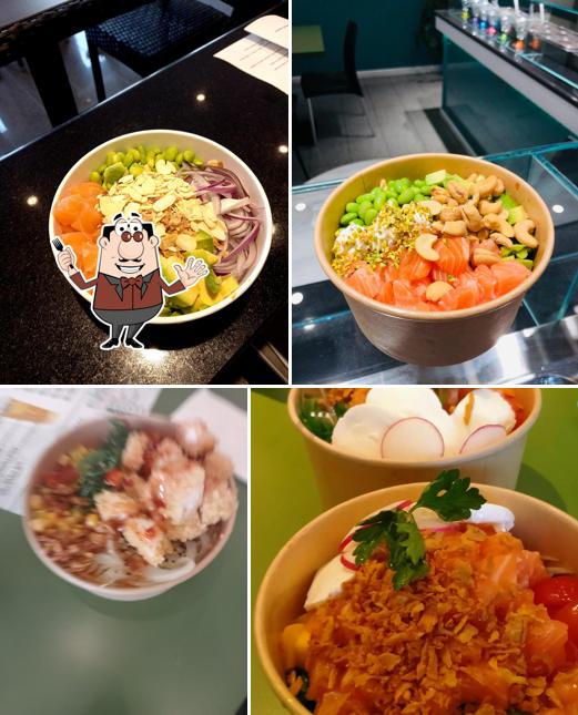 Ceviche al JinQiu Poke & Bubble Tea