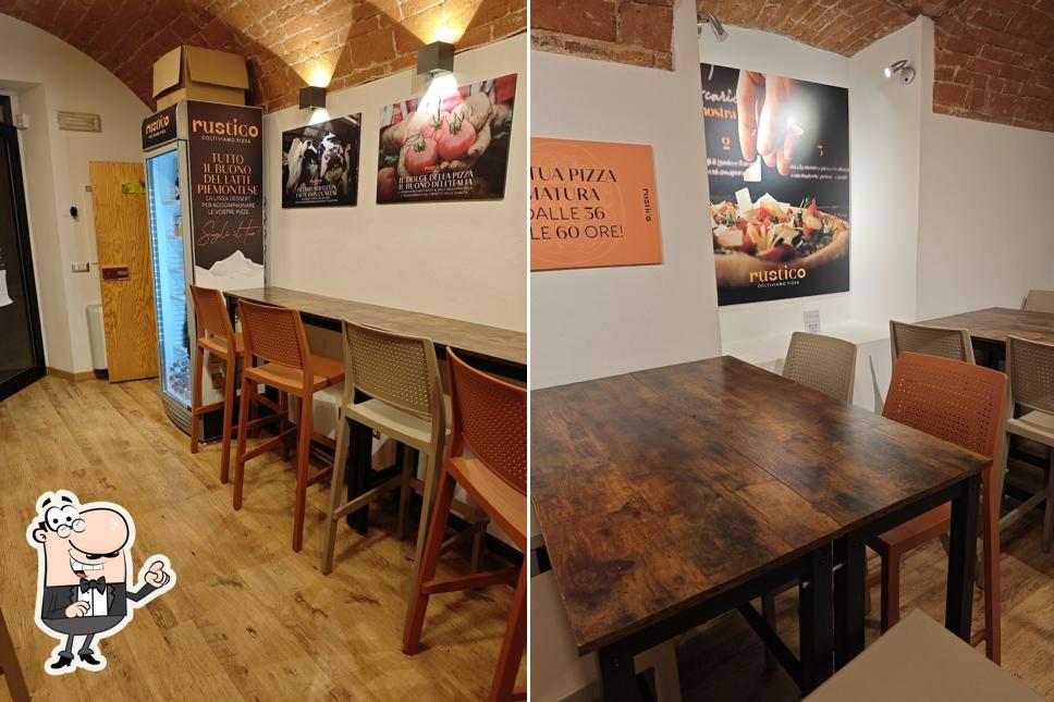 Dai un'occhiata agli interni di RUSTICO Pizza