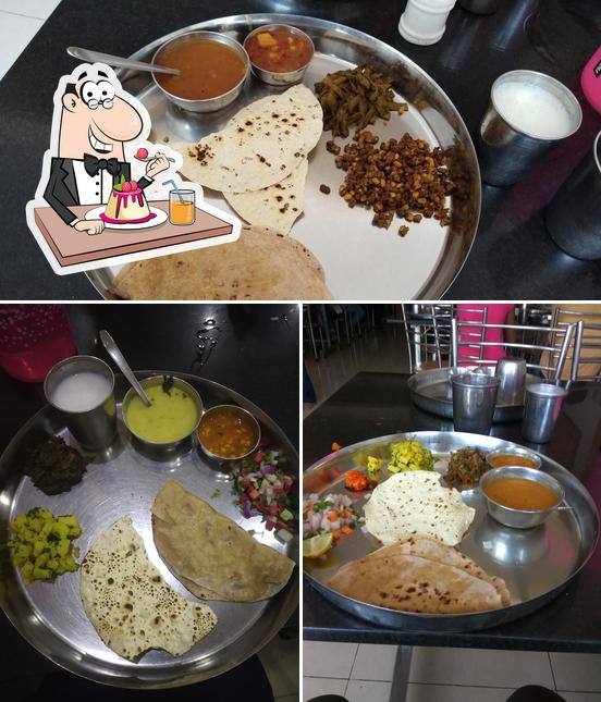 Aaswad Restaurant serves a range of sweet dishes