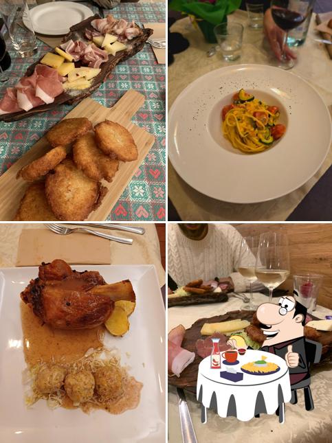 Piatto di formaggi al B&B e Ristorante Paganella
