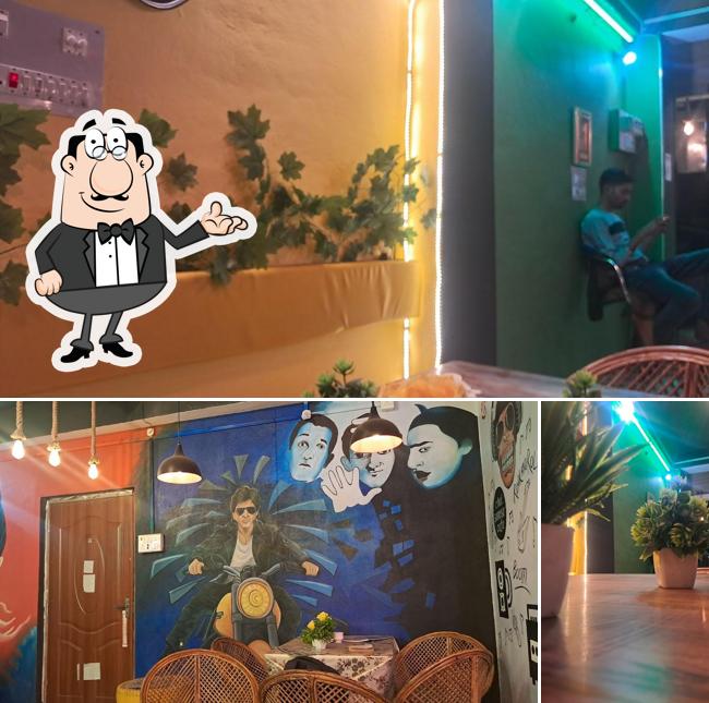 The interior of CHAI SAMOSA CAFE