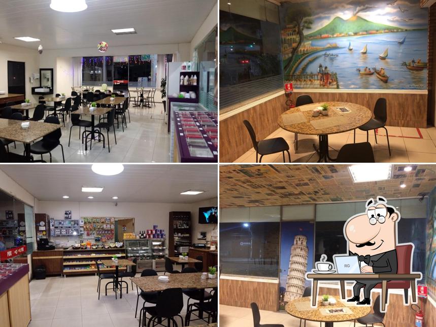 O interior do Cantina Boaventura Restaurante & Pizzaria "Chef Italiano"