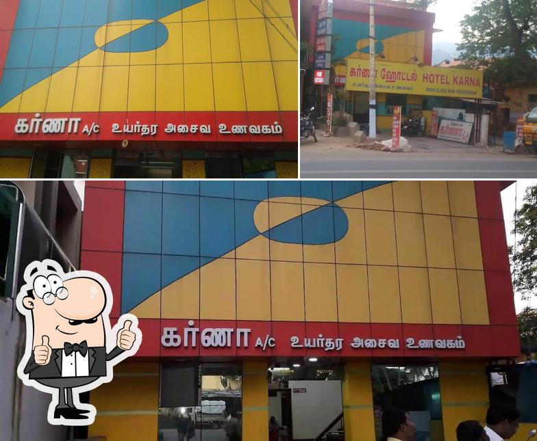 Look at the pic of Karna Eshwar family restaurant