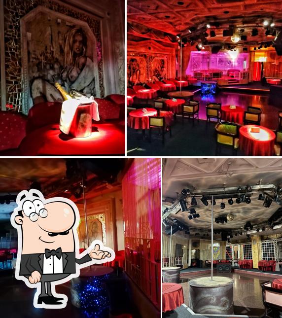 Gli interni di Josephine Night Club