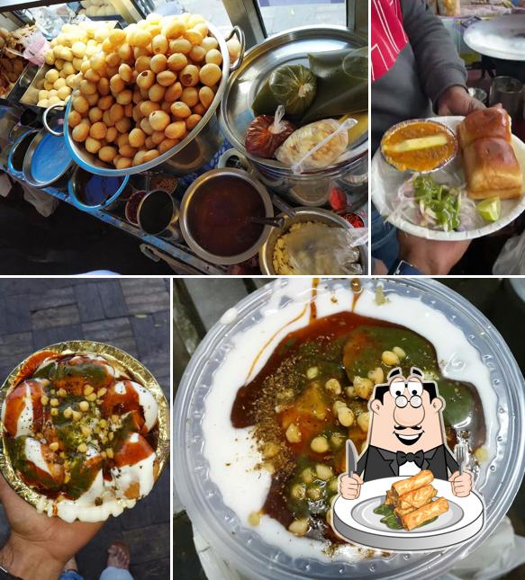Spring rolls at Jitesh Chaat Corner