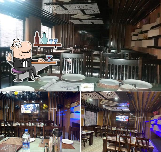 Check out how M S Cafe looks inside