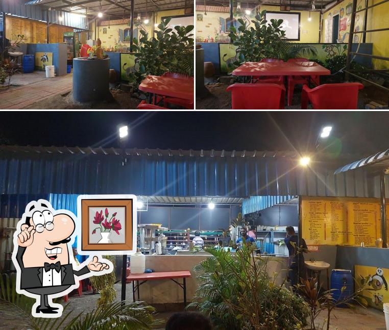The interior of Petromax Food Park & Food Truck