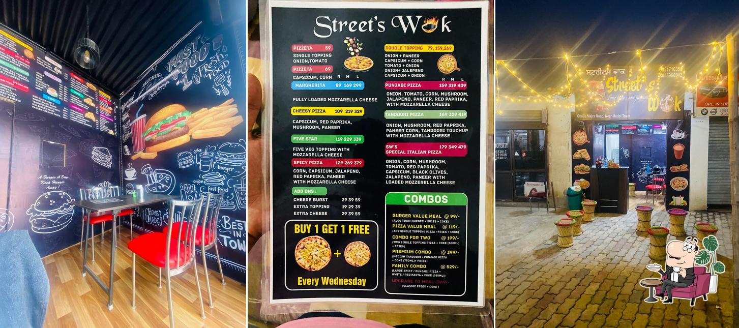 The interior of Street’s Wok