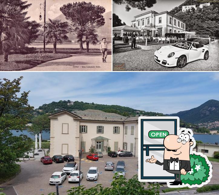 Villa Geno si caratterizza per la esterno e cibo