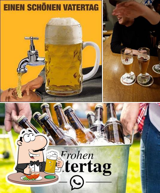 Profitez une pinte de bière blonde ou brune