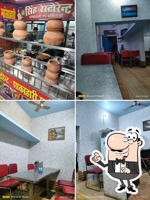 The interior of Singh Restaurants