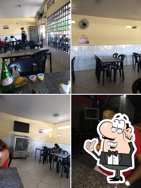 O interior do Snob