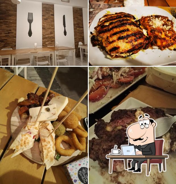 Gli interni di Tinchite' trattoria pub