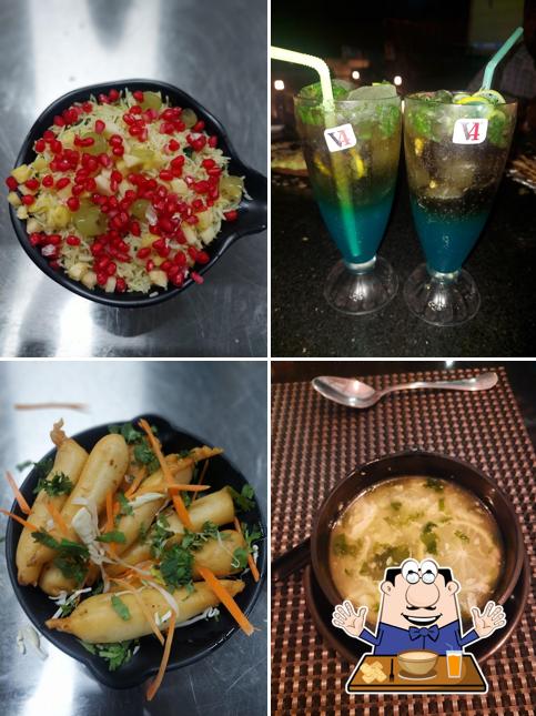 Meals at V4 Garden Family Multicuisine Restaurant