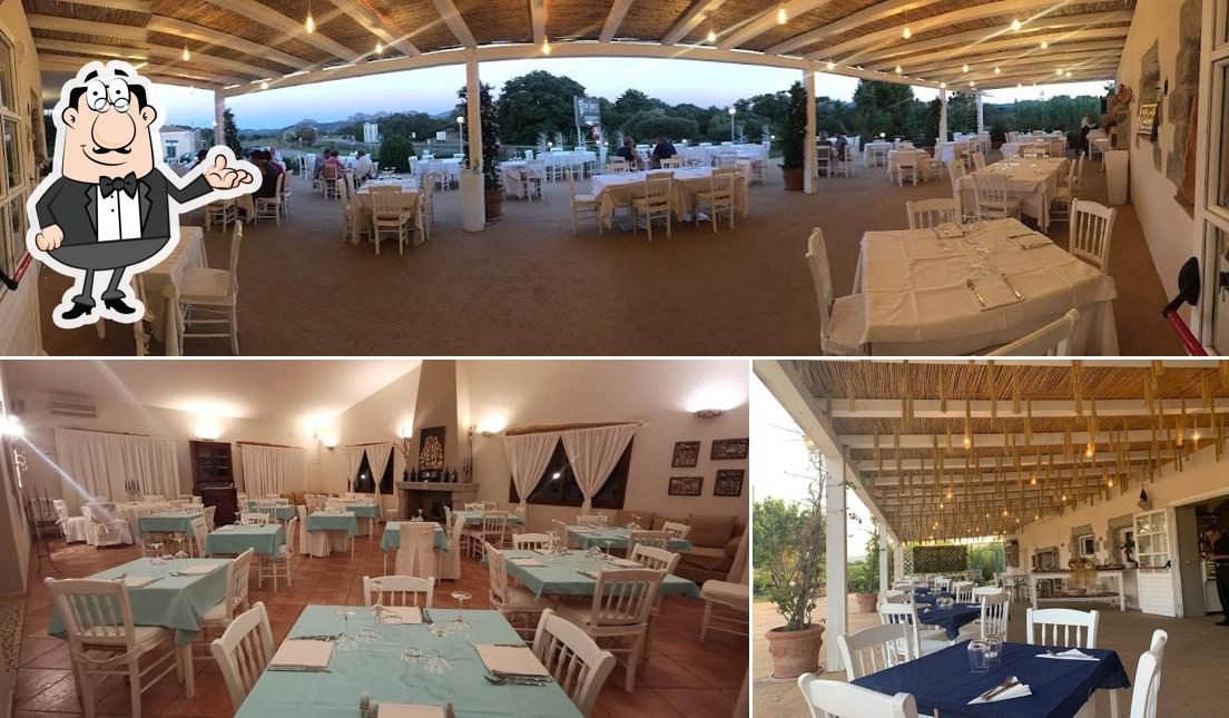 Gli interni di Dal Sardo in Gallura