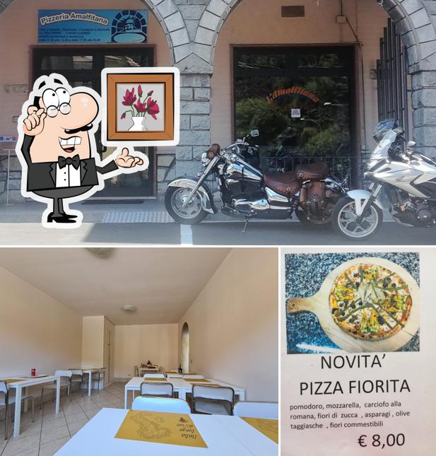 Dai un'occhiata agli interni di L'Amalfitana